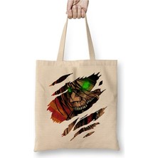 Toyaso Eren Titan Attack On Titan Bez Çanta Uzun Saplı Alışveriş Çantası Plaj Çantası