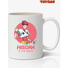 Toyaso Hunter x Hunter Hisoka Anime Temalı Beyaz Kupa Bardak Sevgiliye Arkadaşa Hediye