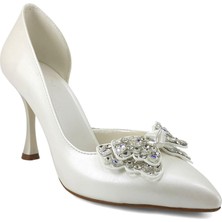 Beety 222 23 25KA Kadın Abiye Ayakkabı Sedef