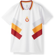GS Store Galatasaray Match Day T-Shirt C251320 Beyaz Renkli Unisex Tasarım