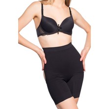 Pastimost Popo Açık Paçalı Siyah Korse