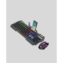 İlanib Ticaret Gaming Klavye ve Mouse Seti PG8018 – Dayanıklı Tuşlar Hızlı Komut