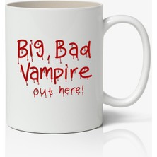 Toyaso Vampire Diaries Big Bad Vampire Temalı Beyaz Kupa Bardak