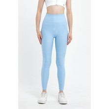 Cervus Yüksek Bel Esnek ve Toparlayıcı Dikişsiz Seamless Spor Tayt