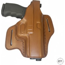 Erolav Sar-9 ve Tp-9 Uyumlu  Taba Tam Kelebek Dış Taşıma Deri Kılıf