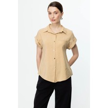 Eskişehir Mağazacılık 54405 Onteks Tek  Cepli Kısa Kol Gömlek