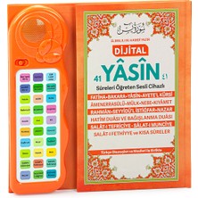 İhvan Online Çocuklar Için Sure Dua Öğreten Cihaz Sesli Yasini Şerif Kitabı Turuncu