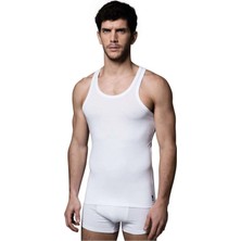 U.S. Polo Assn. Pamuklu & Modal Kumaş, Erkek Atlet ve Boxer Şort Seti Beyaz