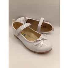 Bukond Kız Çocuk Rugan Kaydırmaz Taban Bıyık Babet