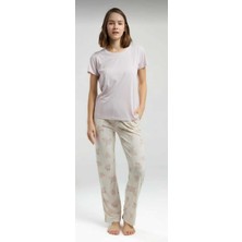 Pierre Cardin Kadın Kısa Kol Pijama Takım -9005