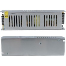 Ledx ALN-M12165S 12 Volt 16.5 Amper 200 Watt Slim Metal Kasa Adaptör 200X60X40MM