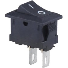 Intercom TK 91 IC-120 Yükseltici Anahtarı 2 Pin Siyah 3Amper - 250Volt