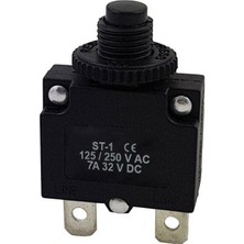 Intercom PowerMaster IC-271S ST-1 Termik Resetli Sigorta 125/250V AC 32V DC 7 Amper
