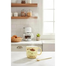 Miniso Sanrio Lisanslı Kabartmalı Seramik Kupa (450ML)(POMPOMPURIN)