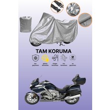 Dokaca Gri Bmw K 1600 Gtl Uyumlu Motosiklet Brandası, Koruyucu Örtü, Motor Branda