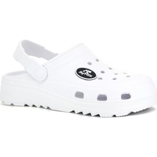 Ayfox Merdane M-2002 Eva Kutulu Cross Terlik Beyaz No 41