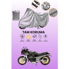 Dokaca Gri Kawasaki Gpz 900 R Uyumlu Motosiklet Brandası, Koruyucu Örtü, Motor Branda
