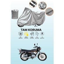 Dokaca Gri Yamaha Rx 135 Uyumlu Motosiklet Brandası, Koruyucu Örtü, Motor Branda