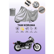 Dokaca Gri Yamaha Virago Xv 535 Uyumlu Motosiklet Brandası, Koruyucu Örtü, Motor Branda