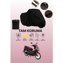 Dokaca Siyah Yamaha Nouvo Uyumlu Motor Branda, Koruyucu Örtü, Motosiklet Brandası