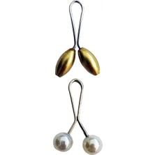 MiraLive 2 Adet Tesettür Eşarp ve Şal Klipsi Set 1