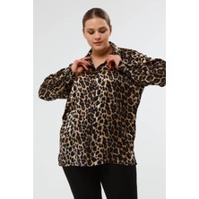 Myline Saten Uzun Kollu Gömlek