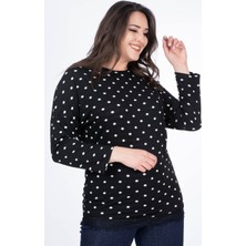 Myline Eteği Dantelli Penye Tişört