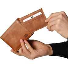 Mft Leather Hakiki Deri Erkek Kartlıklı Cüzdan | Fossil 5750