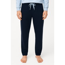 Erkek Teddy Pijama Altı Lacivert