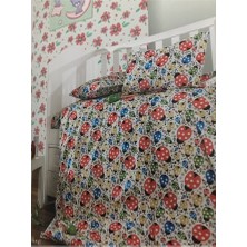 Metinev Ugur Böcekli Bebek Nevresim Takımı