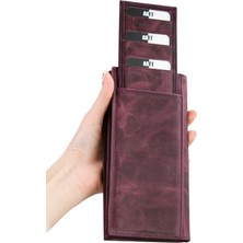 Mft Leather Hakiki Deri Kartlıklı Unisex Cüzdan | Lilyum 7286