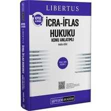 Pegem Akademi Yayıncılık KPSS A Grubu Libertus İcra İflas Hukuku Konu Anlatımlı