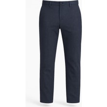 Yazı Captiva Klasik Fit Likralı Erkek Kanvas Pantolon - 7413