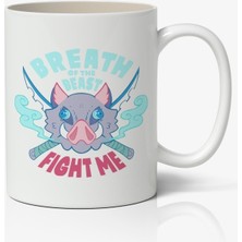 Toyaso Iblis Keser Sword Anime Temalı Beyaz Porselen Kupa Bardak