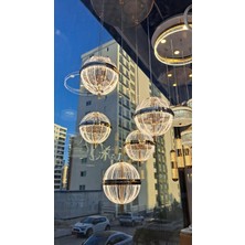 Mazel Üç Renk Kumandalı LED Sarkıt Avize