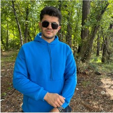 My Butik Erkek 3 Iplik Basic Oversize Kanguru Cepli Kapüşonlu Sweatshirt