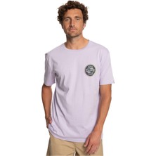 Quiksilver Corebubble Erkek Mor Tişört