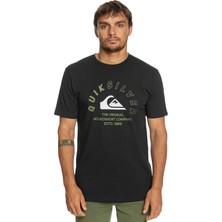 Quiksilver Mixedsignals Erkek Siyah Tişört