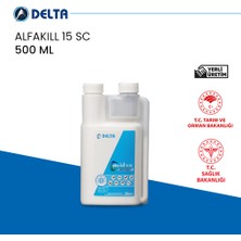 Alfakill 15 Sc, 500ML Alphacypermethrin (%15) ve Tetramethrin (%3) Içeren, Hızlı ve Kalıcı Etkili Bir Insektisittir.