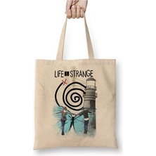 Toyaso Life Is Strange Carpe Diem Bez Çanta Uzun Saplı Alışveriş Çantası Plaj Çantası