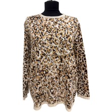 Phuti Leopar Desenli Kazak