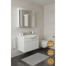 Teta Home Kahire 65 Cm Mdf Banyo Dolabı Seti