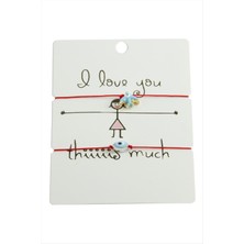 Bijuteri Net Kırlangıç Nazar Ip Bileklik 2 Adet