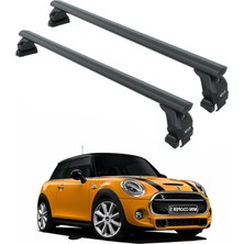 Auto Paw Mini Cooper R56 3dr (2007-2014) Tavan Portbagaj Taşıyıcı Ara Atkısı, Pro 4, Siyah