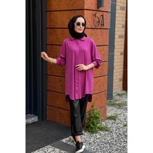 Invee Gömlek 6926 Menekşe