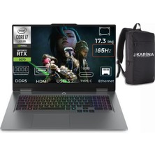 Lenovo Loq 17IRX10 I7-14700HX 83JH006HTR-12 64GB 4tb RTX5070 8gb Freedos 17.3" 165Hz Full Hd Gaming Laptop