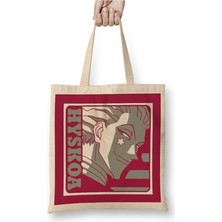 Toyaso Anime Hunter x Hunter Hisoka Bez Çanta Uzun Saplı Alışveriş Çantası Plaj Çantası