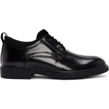 Derimod Erkek Siyah Bağcıklı Deri Casual Ayakkabı 25WFD750122