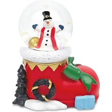 Karaca Home New Year Yılbaşı Boot Kar Küresi 7,6 x 4,5 x 8,8 cm