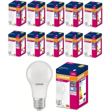 Osram LED 8.5W 6500K 806LM E27 Duy Beyaz Işık Ampul (10 Adet)